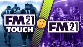 What is the Difference between FOOTBALL MANAGER 2021 and TOUCH [upl. by Nya414]