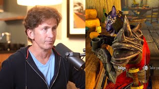 Todd Howard about Inigo mod Skyrim Anniversary Edition [upl. by Acisse]