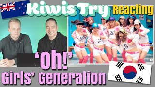 Kiwis Try Reacting to Girls Generation Oh [upl. by Flita]