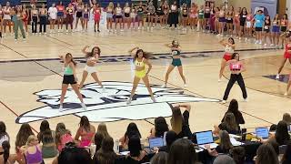 Sharpen up 2024 Pom and hiphop combo  83 in yellow Joslyn Purcella [upl. by Dietsche]