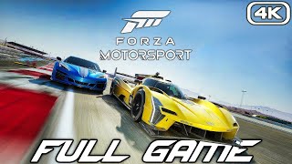 FORZA MOTORSPORT Gameplay Walkthrough FULL GAME 4K 60FPS No Commentary [upl. by Langdon]