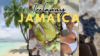 JAMAICA TRAVEL VLOG  family trip exploring Trelawny Ocean coral spring room tour  island life [upl. by Akilaz387]