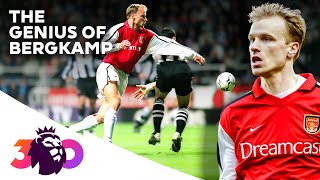 Dennis Bergkamps WONDERGOAL vs Newcastle  Greatest Premier League Stories [upl. by Merton199]