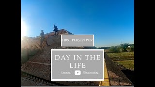 Day in the life of a 21 yo Carpenter First Person POV [upl. by Harrison62]