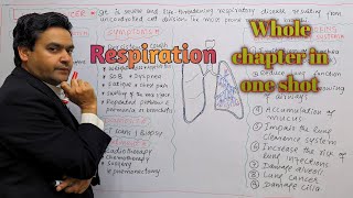 Respiration  Whole chapter in one shot  Biology Class 12 [upl. by Leugimsiul]