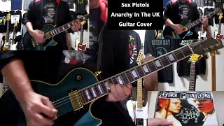 Anarchy In The UK  Sex Pistols Guitar Cover [upl. by Annirok]