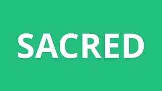 How To Pronounce Sacred  Pronunciation Academy [upl. by Duester]