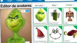 Creamos el PERFIL de EL GRINCH en ROBLOX   Rovi23 Roblox [upl. by Nnaeirelav]