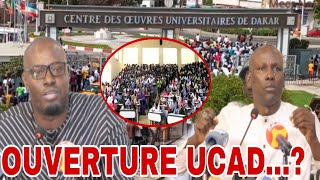 UCAD ouverture le Point de presse intersyndicale des travailleurs COUD appel le gouvernement [upl. by Binny]