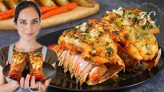 Colas de Langosta al Horno paso a paso  Simplemente deliciosas y fácil de hacer 🦞 [upl. by Kenti]