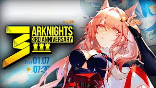 Arknights 3rd Anniversary Livestream WATCH PARTY  GAVIAL ALTER IS HEREE [upl. by Wallach]