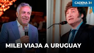 Tras las elecciones en Uruguay Milei viajará a Montevideo por el Mercosur  Cadena 3 Argentina [upl. by Onitsoga699]