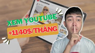 Cách Kiếm Tiền Online Từ Việc Xem Video Youtube Đơn Giản Cho Người Mới 2024 [upl. by Goodrow]