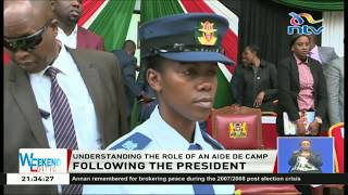 Leutenant Colonel Rachel Nduta becomes the first female aide de camp to the president [upl. by Doley535]