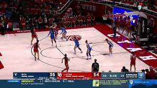 GIANNA KNEEPKENS VS BYU 17 PTS 120223 [upl. by Weitzman301]