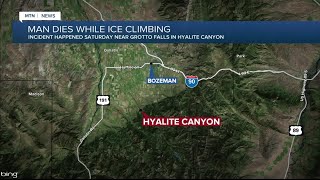 Montana man dies while climbing in Hyalite Canyon [upl. by Pebrook]