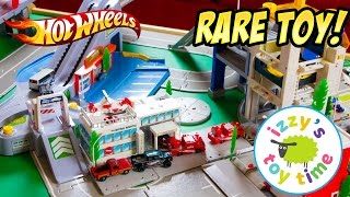 Cars  RARE Tomica Hypercity Playset with Hot Wheels and Fast Lane Fun Toy Cars [upl. by Jepum87]