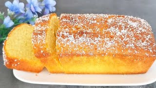 Cake à la crème fraîche en 5 minutes  Vous ferez ce gâteau tous les jours Recette facile et rapide [upl. by Cupo274]