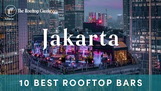 10 Best Rooftop Bars in Jakarta  2024 [upl. by Ford316]