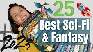 25 Favorite SciFi amp Fantasy Books of 2023 [upl. by Ibloc153]