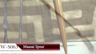 Maasai Spear  Africa Imports [upl. by Pepin]