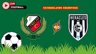 FC Utrecht VS Heracles Almelo  Netherlands Eredivisie  Football Live Match Score today [upl. by Jeri44]