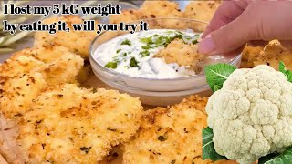 Crispy Gobi snacks for weight loss High Protein sabzi for LunchDinner  Easy Weight Loss Recipe [upl. by Enneiluj]