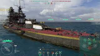 World of Warships Nagato 143k DMG 4 Kills  High Caliber  Grinding Yumihari Part 2 [upl. by Llien]