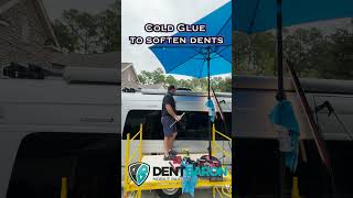 Sprinter Van Hail Damage Paintless Dent Repair  Dent Baron Raleigh NC sprintervan pdr hail [upl. by Annaor]