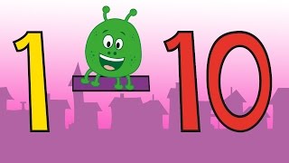 Counting to 10 with Mort Part I  educational counting video for children [upl. by Airam]