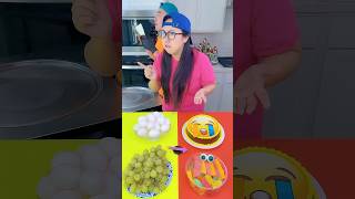 Chocolate cake vs Egg ice cream challenge🍨 funny by Ethan Funny Family [upl. by Patricia597]