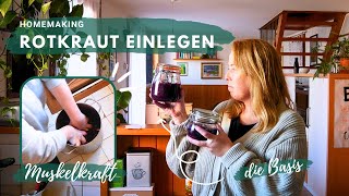 How To Rotkraut einlegen  Rezept I Homemaking mit Tiffeck [upl. by Roberts]