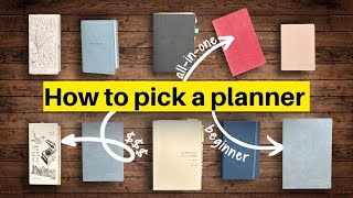 Choosing a Planner for 2024 beginners guide [upl. by Rattray]