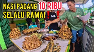 WISATA KULINER SUMATRA BARAT❗️NASI PADANG PALING ENAK DAN MURAH DI KOTA PADANG MASAKAN KHAS MINANG [upl. by Anib]