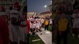 Alabama players react to Vanderbilt loss FIELD VIEW [upl. by Lledal]