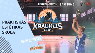 Praktiskās estētikas skola  Alfrēda Kraukļa piemiņas basketbola turnīrs [upl. by Venditti]