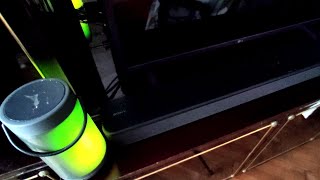 Sony HT SF150 Soundbar vs regular Bluetooth speaker comparison [upl. by Ssidnac]