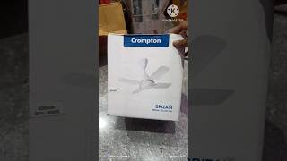 CROMPTON BRIZAIR FAN 600MM 24quot FAN OPAL WHITE COLOUR UNBOXING REVIEW UNBOXING REVIEWSHORTSVIRAL [upl. by Jehius]