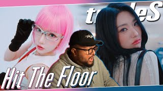 tripleS Visionary Vision Hit The Floor MV REACTION  THE BIAS ATTACK WAS INSANE 🧎🏽‍♂️ [upl. by Isnan]