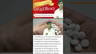 What is Drug Efficacy  Efficacy of Drug  Drug Efficacy marjanthepharmacistdrugefficacy efficacy [upl. by Chaney881]