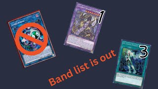 Blind Reaction to the New Banlist [upl. by Odnumyar]