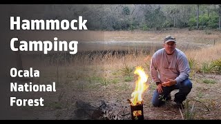 Chilly Hammock Camping amp Campfires  3Day Bushcraft Trip to Ocala National Forest Florida [upl. by Brittan]