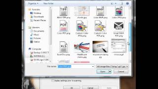 How to change the Smart Touch icon on the Kodak ScanMate i1150 i1180 and i1190 Scanners [upl. by Kempe704]