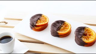 How to make Orangette Recipe  Candied Orange Peel Dipped in Chocolate バレンタインチョコの大量生産にオランジェットの作り方を [upl. by Aleck]