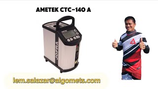 Temperature Calibrator  Dry Block  Ametek CTC140 A  Calibration Tagalog Tutorial [upl. by Rennerb106]