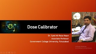 Lecture 10 Dose Calibrator [upl. by Allehcram854]