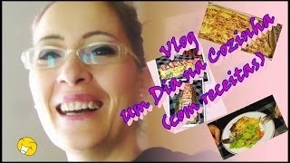 Vlog Um Dia Na Cozinha com receitas [upl. by Elleuqram429]