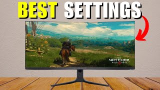 alienware aw3423dwf best settings [upl. by Irami]