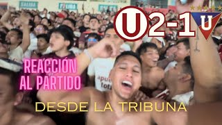 UNIVERSITARIO 21 LDU Reacción al Partido en el Debut de la COPA LIBERTADORES 2024 [upl. by Georges]