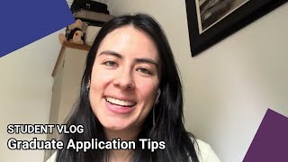 Graduate Application Tips  LSE Student Vlog [upl. by Esiuol]